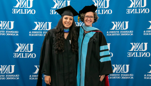 Dr. Janet Eckerson has “been on the whole journey” with 体育菠菜大平台 online Spanish Education M.A.Ed. graduate Brenda Lopez Adame